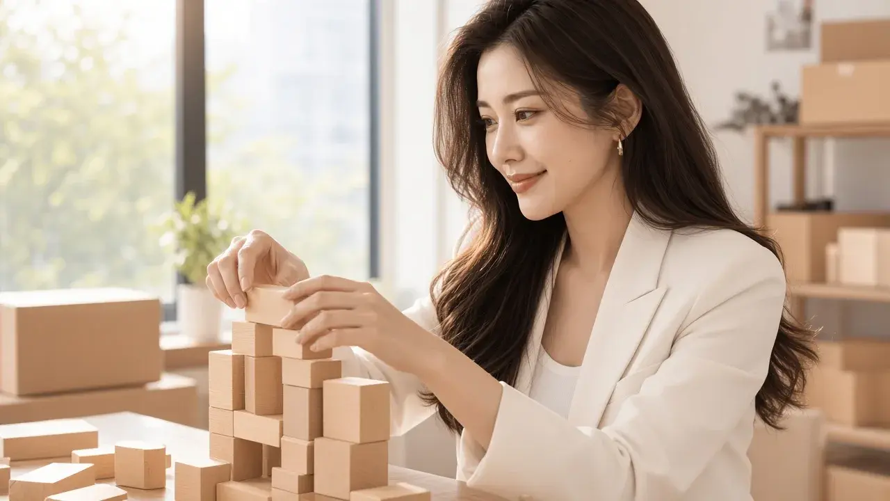 女性思考經營策略,對應「案例來源」