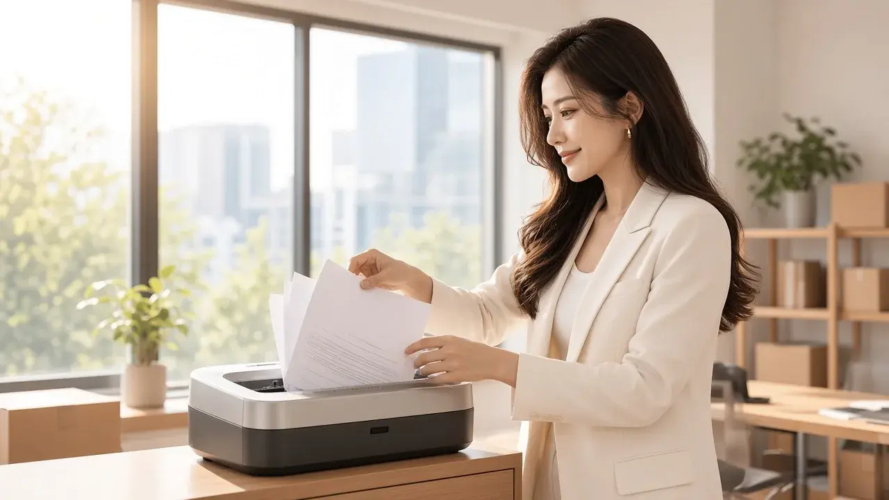女性核算成本與金流，對應「當然，我在追求【幫你賺錢】的這條路上，所有遇到的問題遠遠不只這 2 項，」