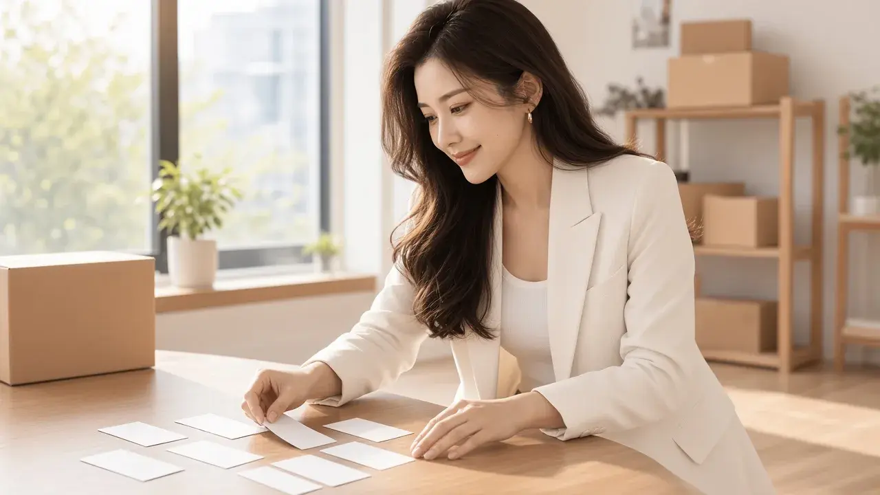 女性思考經營策略,對應「從流程開始,不要先買工具」