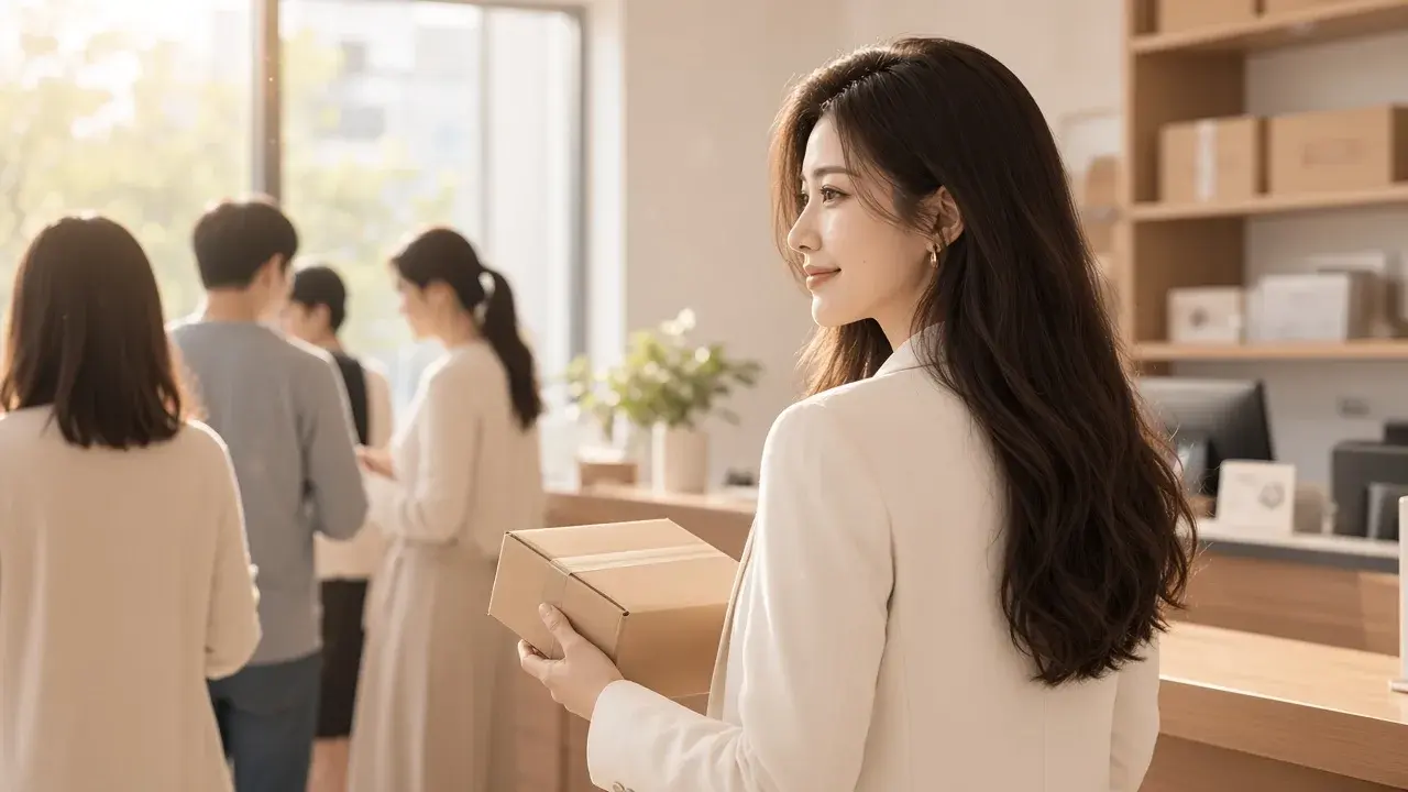 女性處理包裹出貨,對應「什麼情況不適合單向公告?」