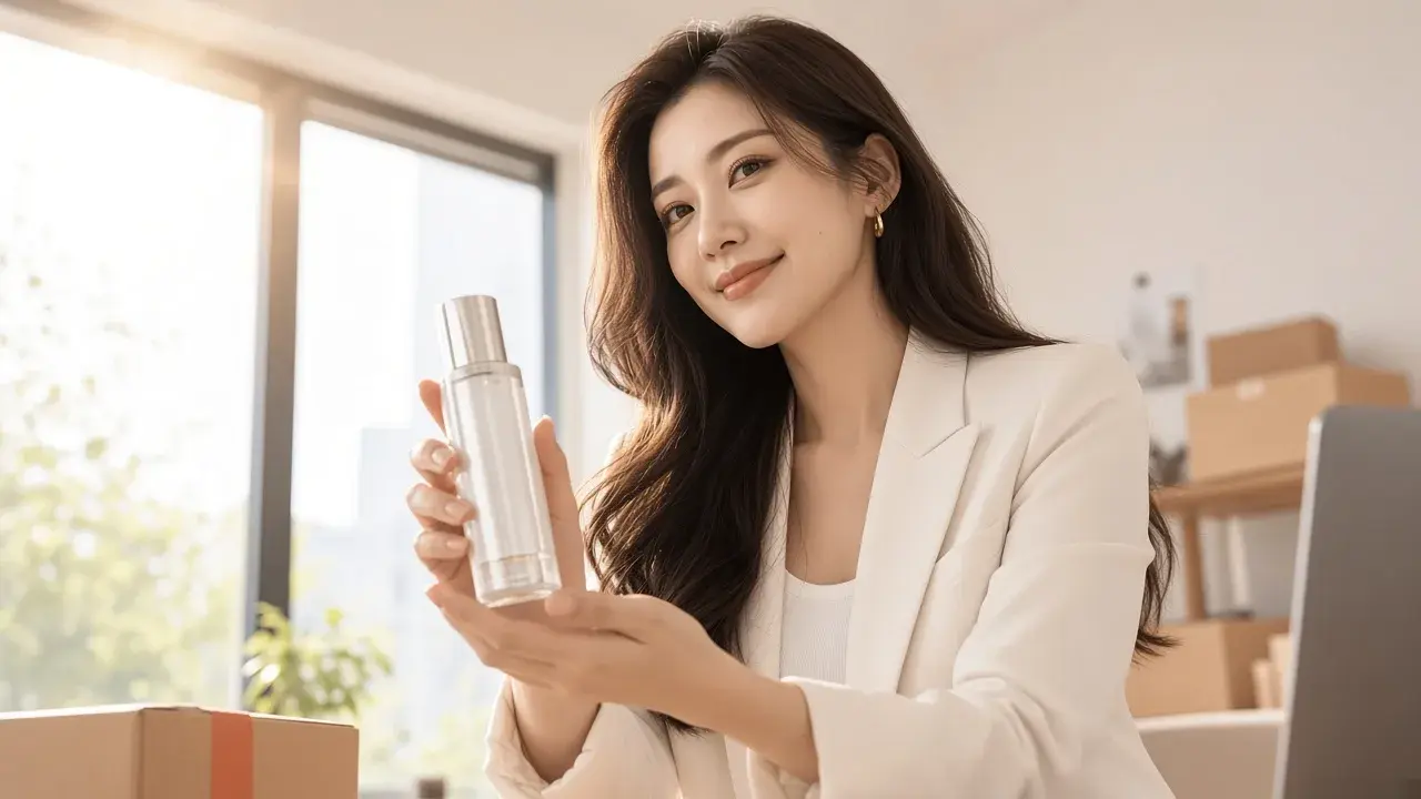 女性準備商品與拍攝，對應「真正能長期掌握的是治理能力」