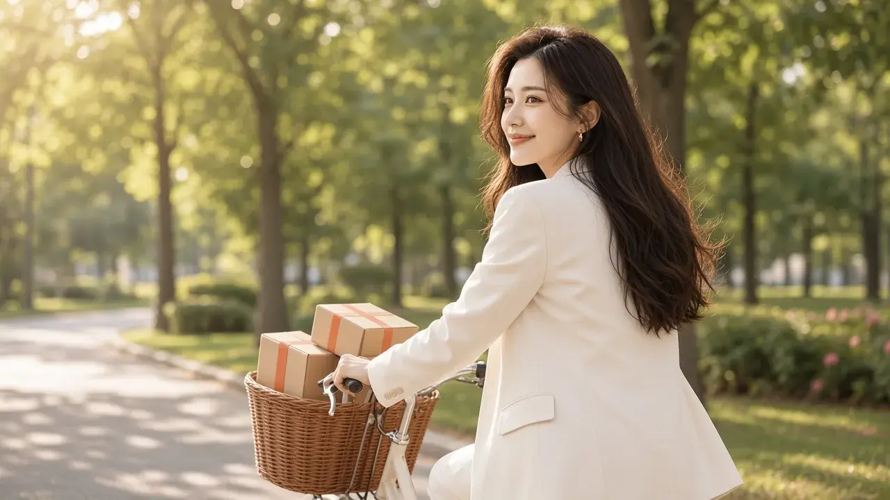 女性在日常生活中工作,對應「把異常連回行動」