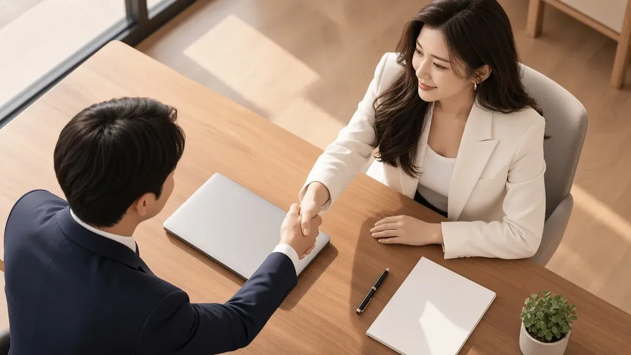 女性核算成本與金流，對應「銀行看的 5P 是什麼？」