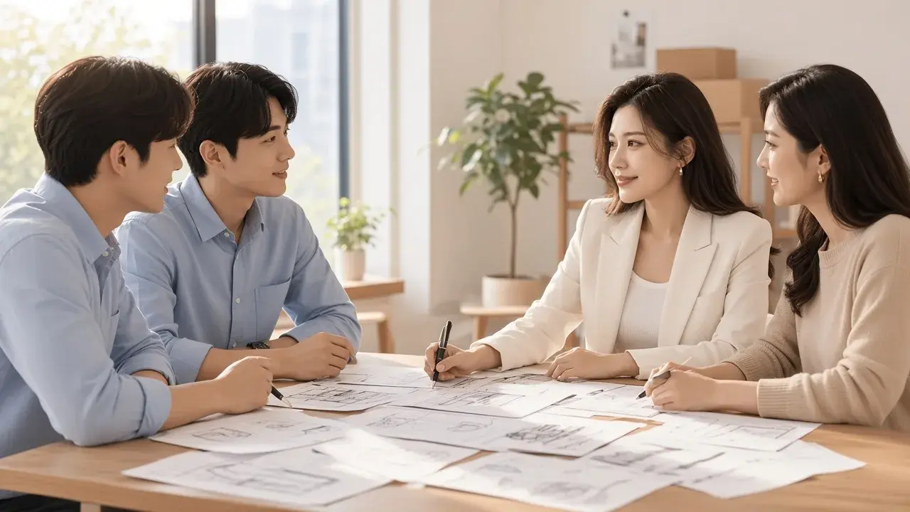 女性規劃行銷與直播，對應「先把廣告目標分成 3 層」