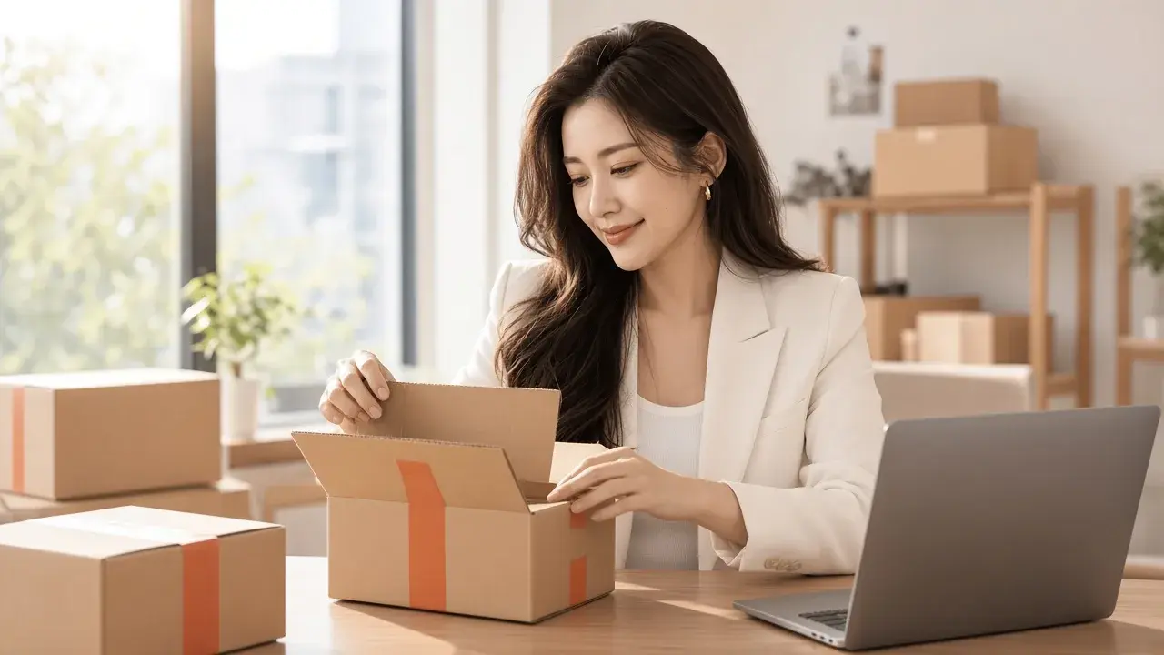 女性與顧客溝通,對應「原始金額案例怎麼看?」
